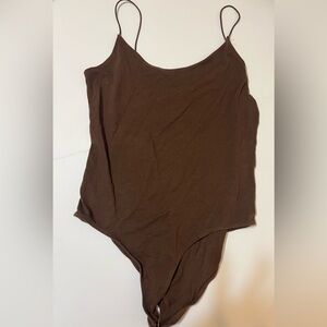Brown Bodysuit